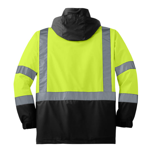 Hi Visibility Safety Windbreaker ANSI 107 Class 3