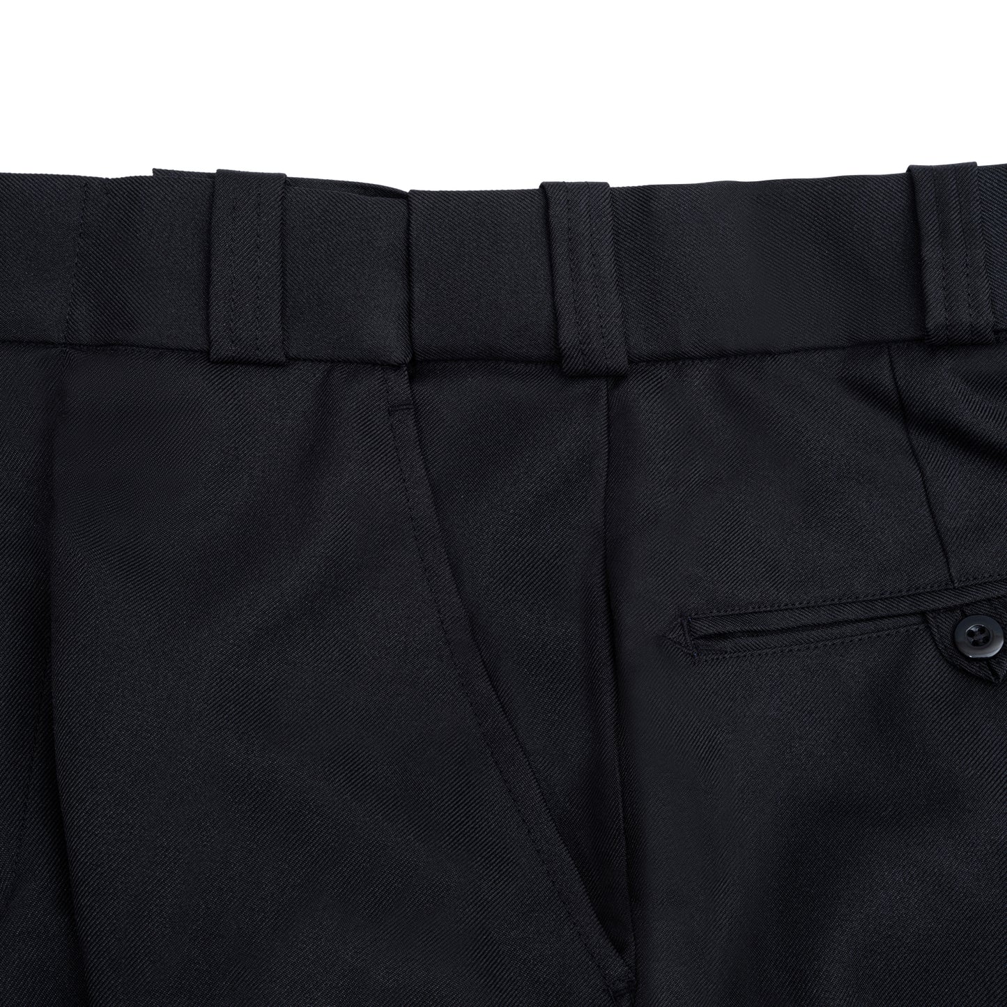 Polyester Pants W/ Stretch Waistband