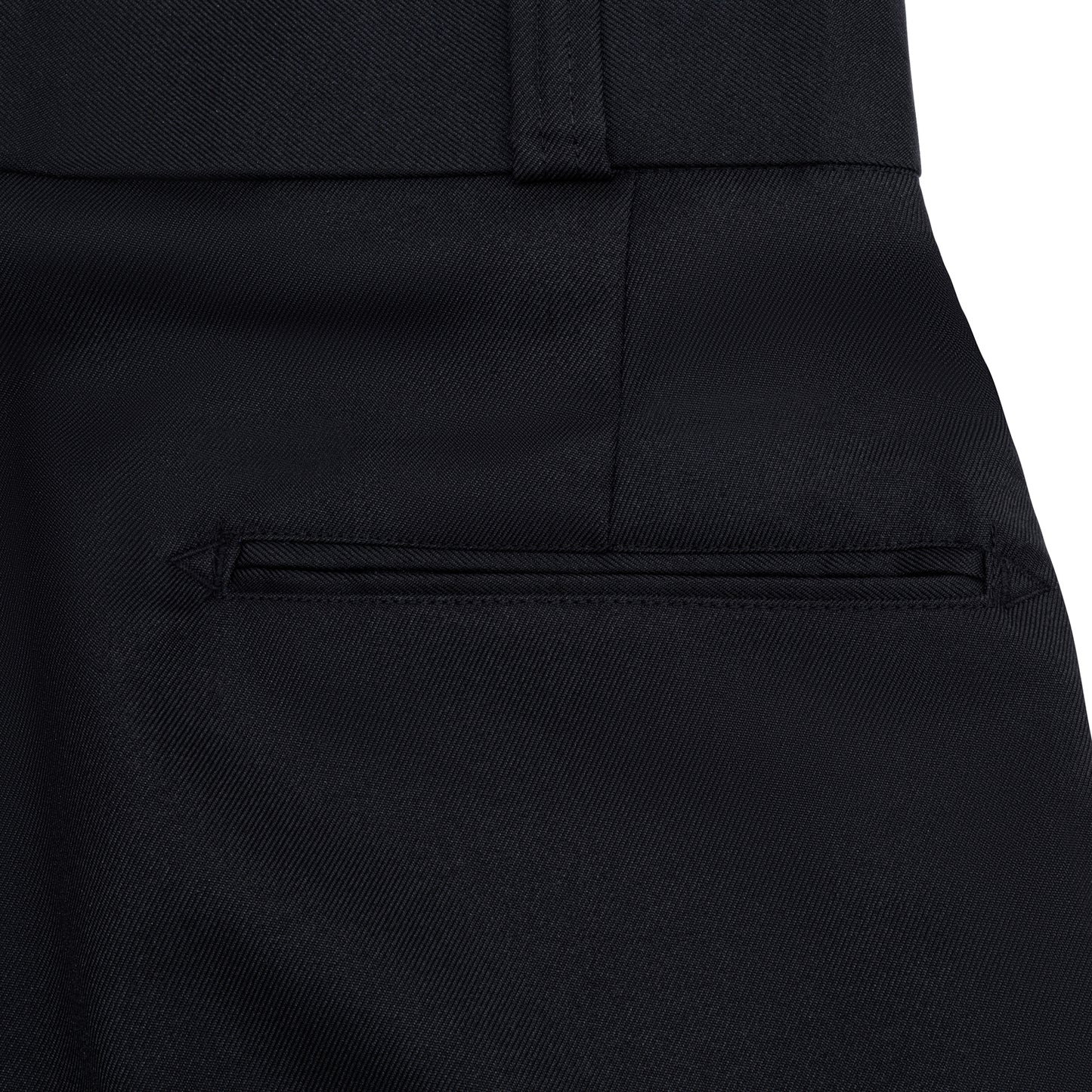 Polyester Pants W/ Stretch Waistband