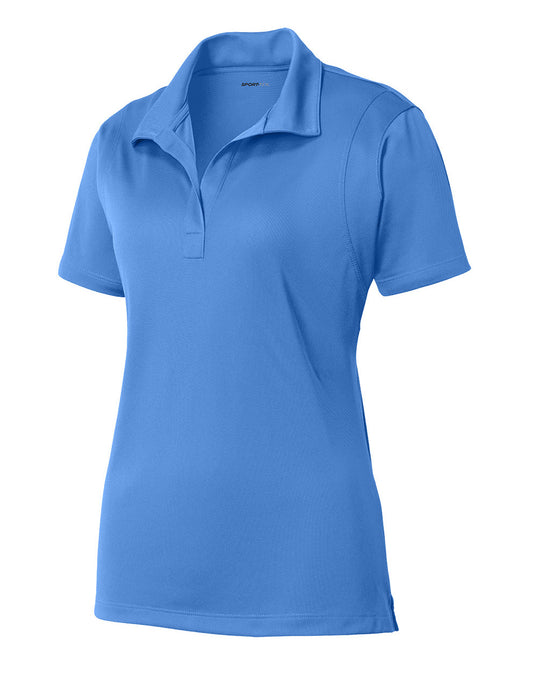 Women's Smooth Micropique Polo – Sleek, Snag-Resistant & Moisture-Wicking