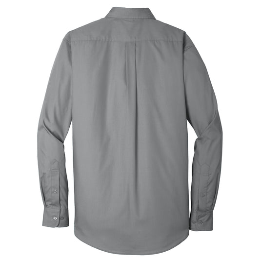 Port Authority Long Sleeve Carefree Poplin Shirt