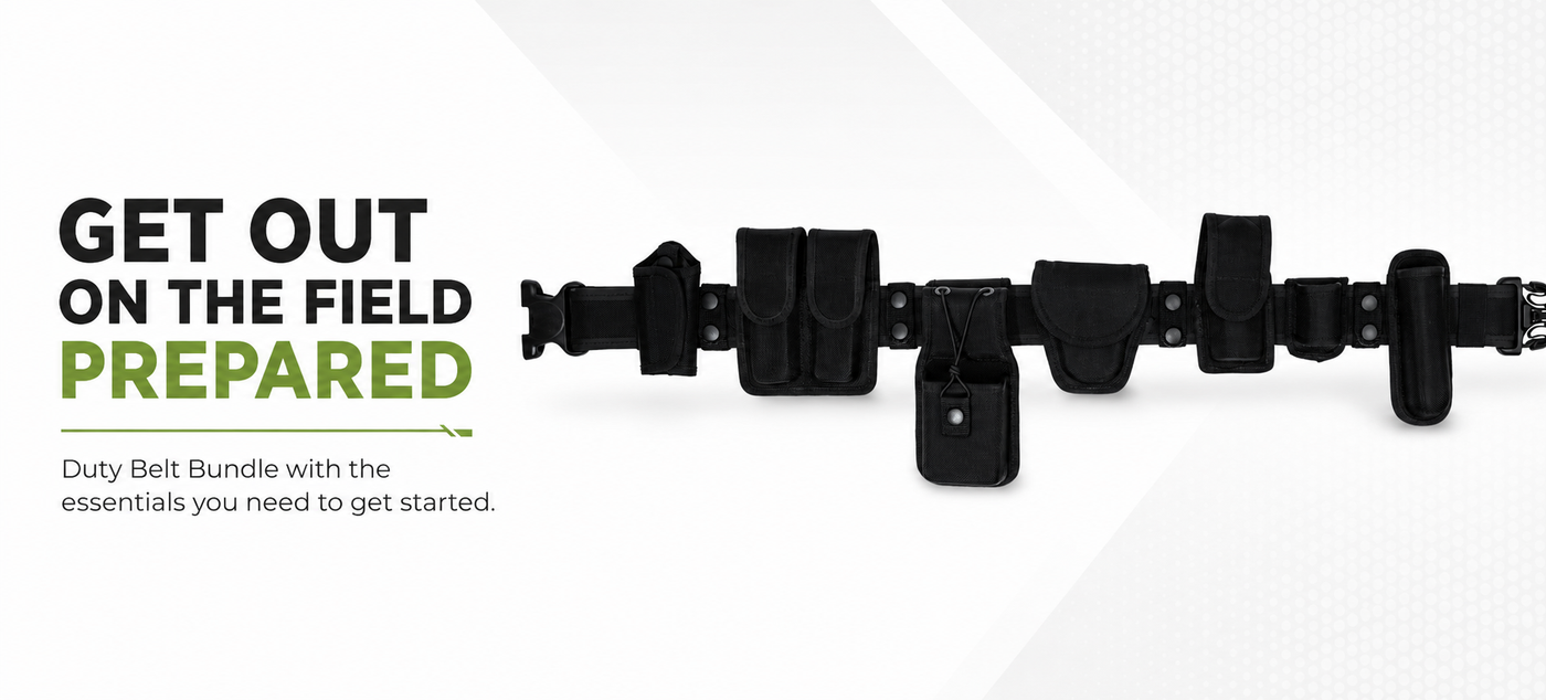 Assembled duty belt kit