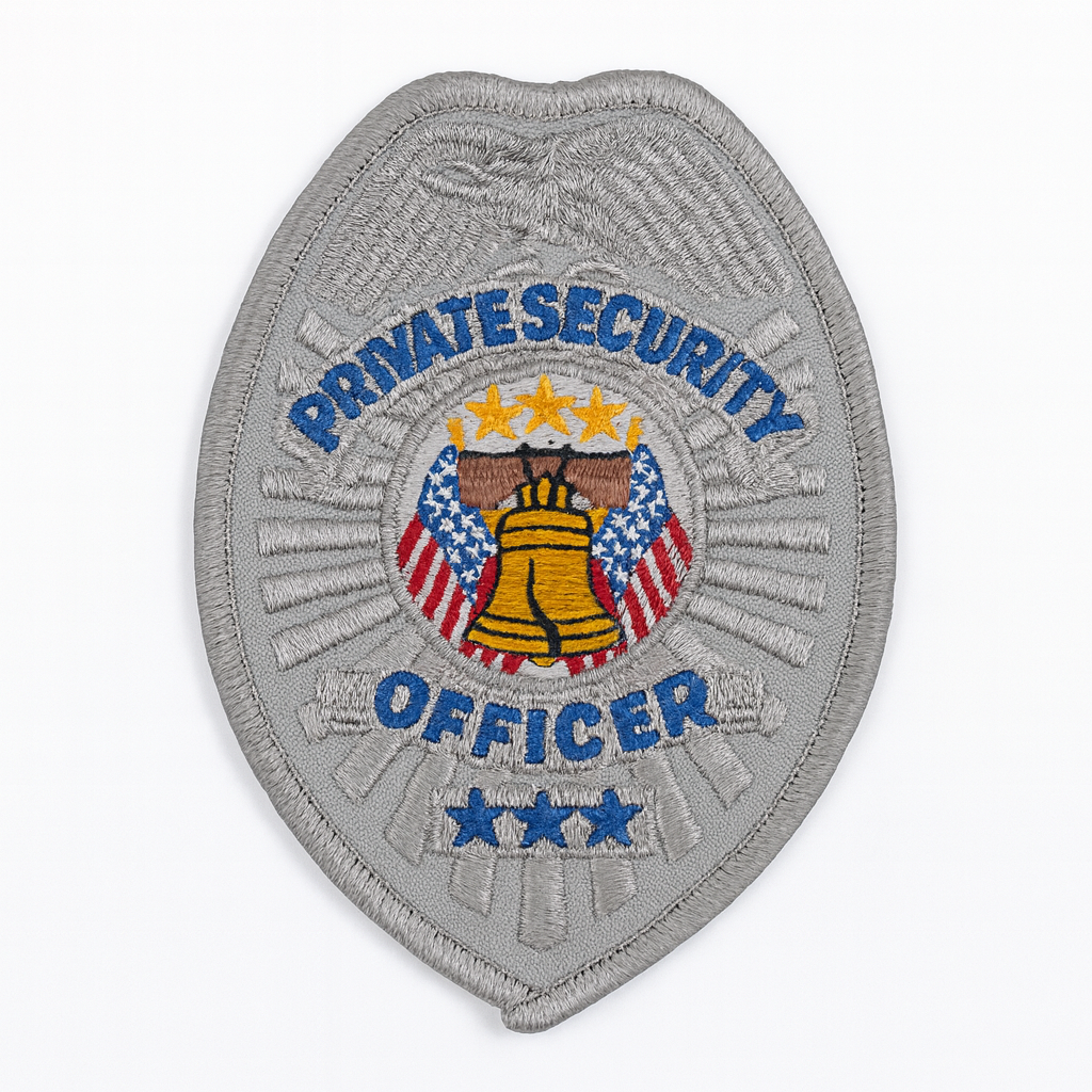 Heros Pride Private Security Officer Chest Patch W/ Liberty Bell
