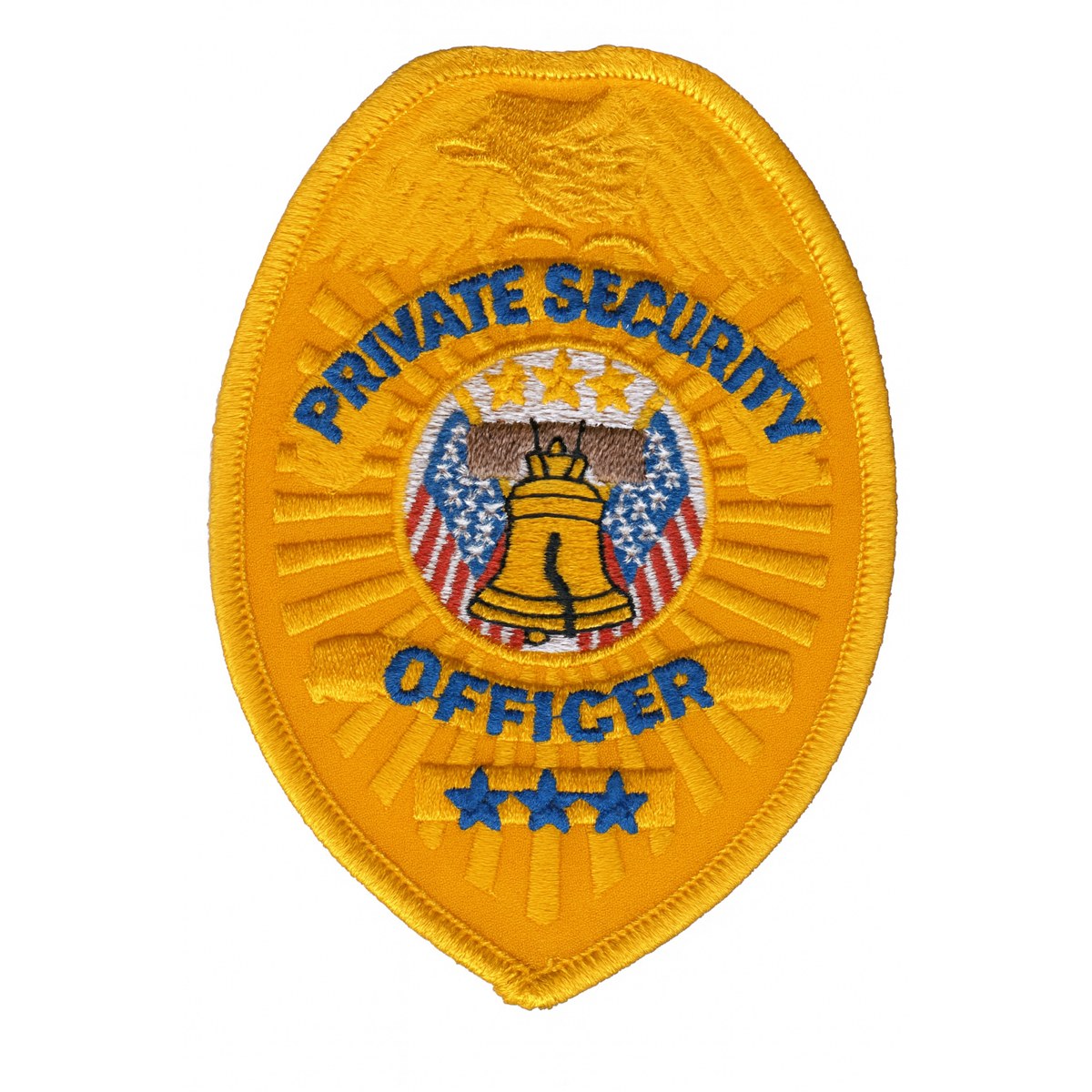 Heros Pride Private Security Officer Chest Patch W/ Liberty Bell