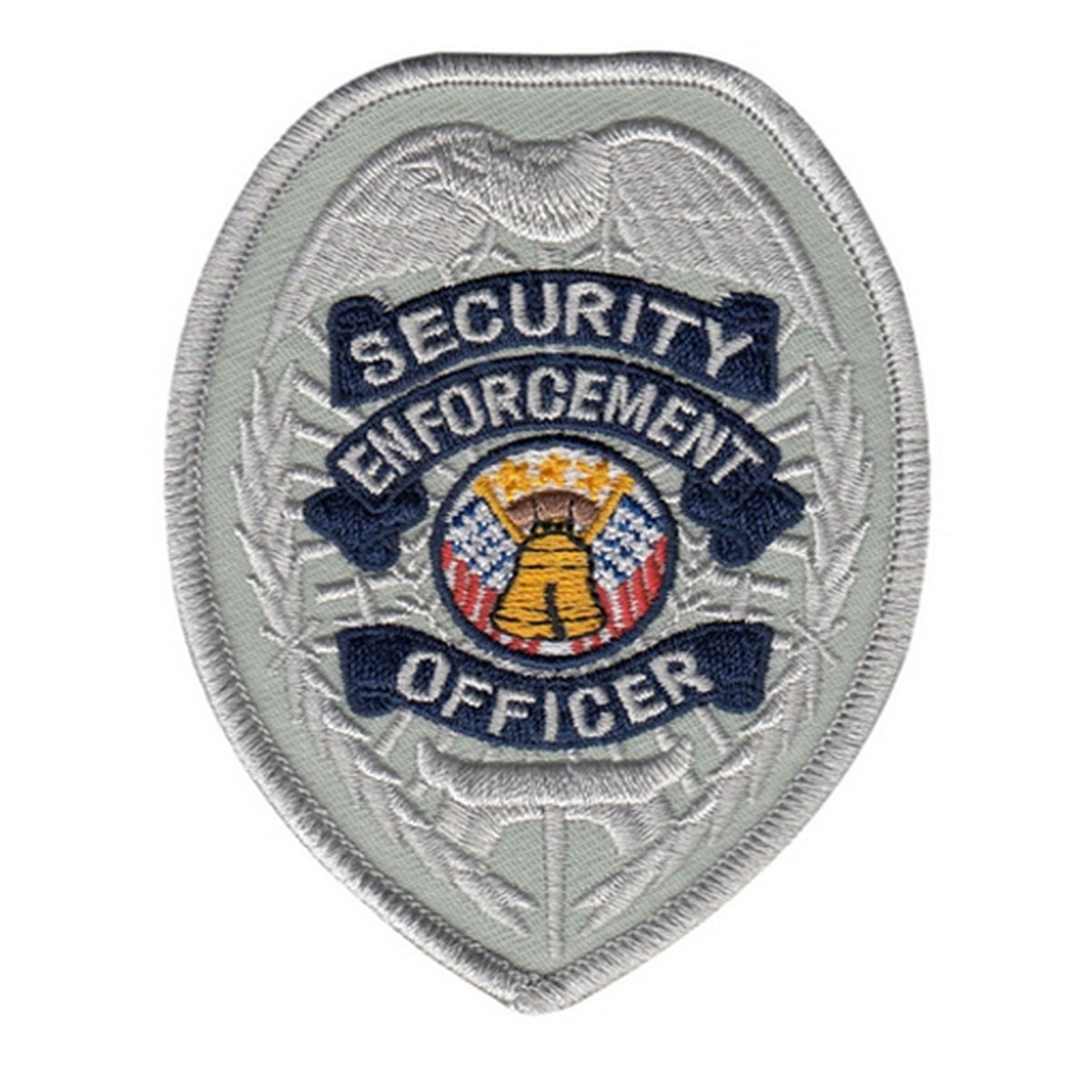 Heros Pride Security Enforcement Officer Chest Patch With Liberty Bell