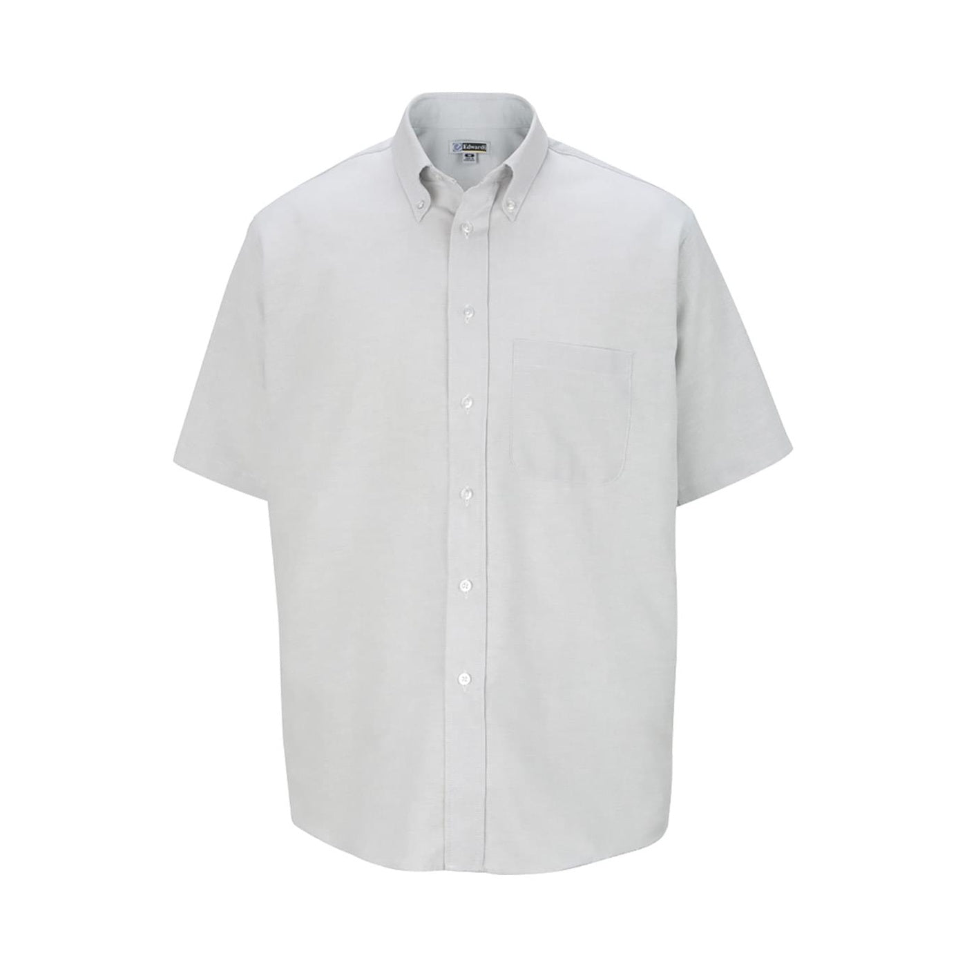 Edwards Oxford Polycotton Short Sleeve Dress Shirt