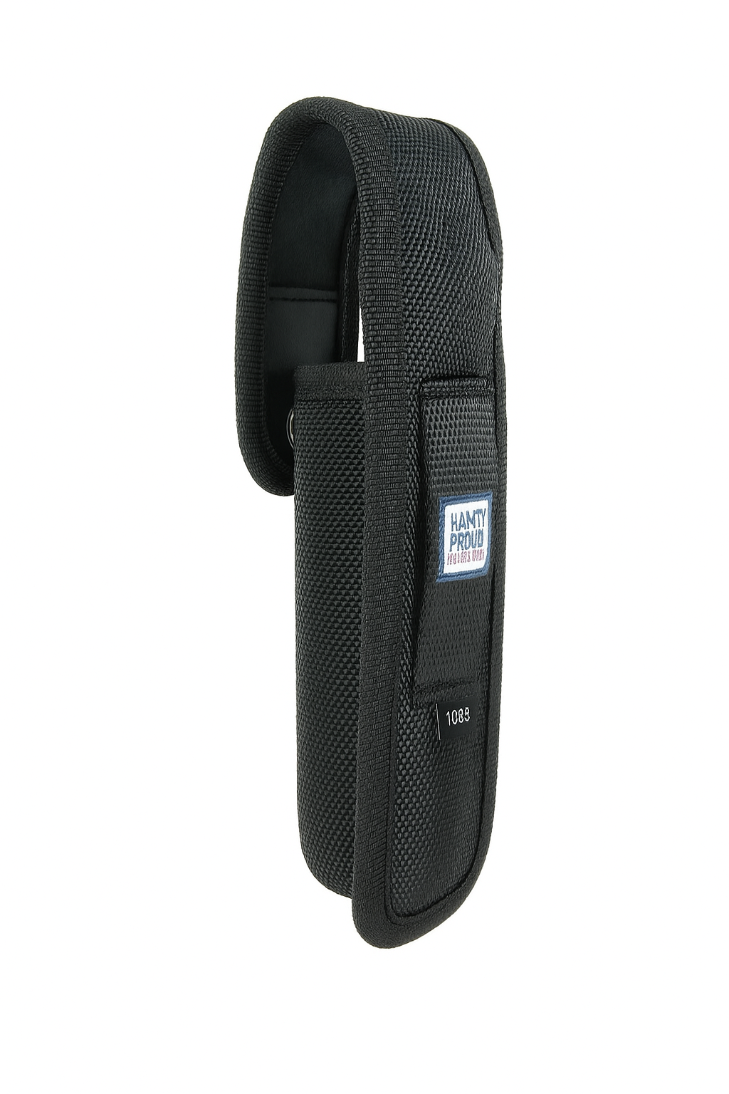 FLASHLIGHT HOLDER, BLACK HP MOLDED NYLON CLOSED MED