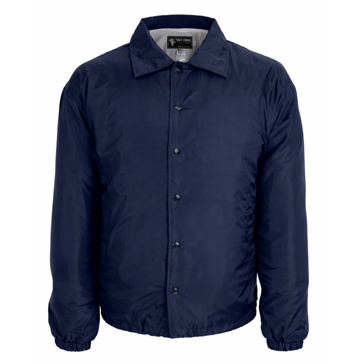 Navy Flannel Lined Windbreaker