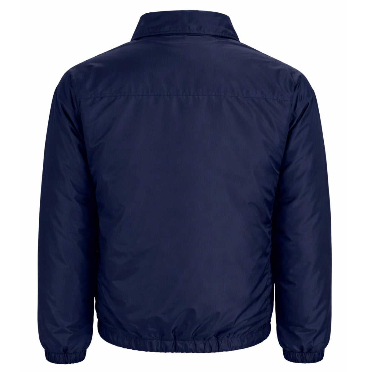 Navy Flannel Lined Windbreaker