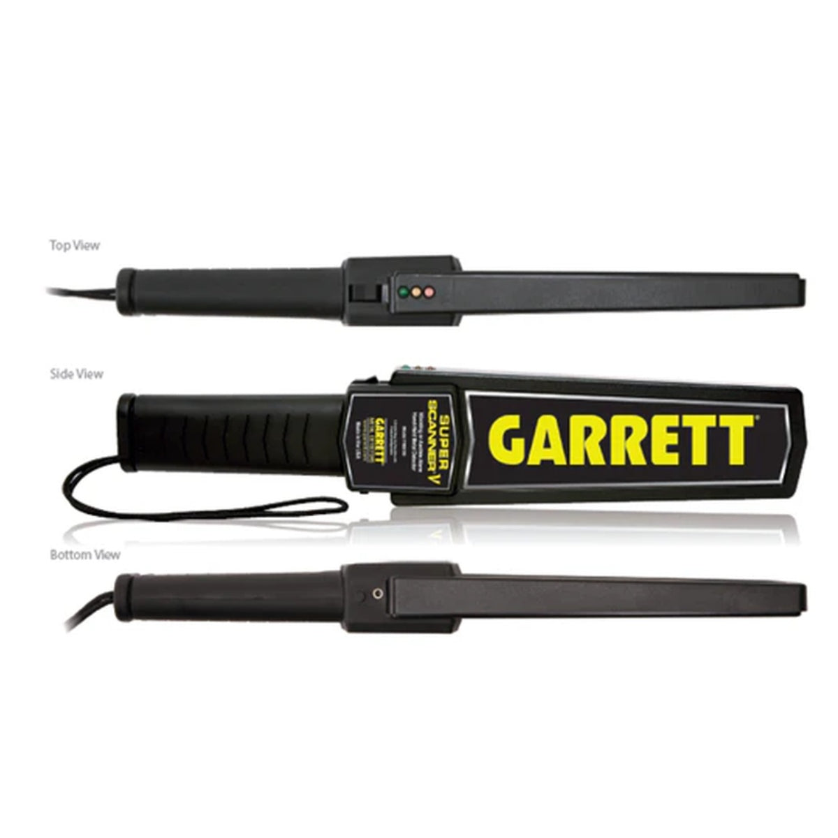 METAL DETECTOR, SUPER SCANNER V W/ AUDIBLE