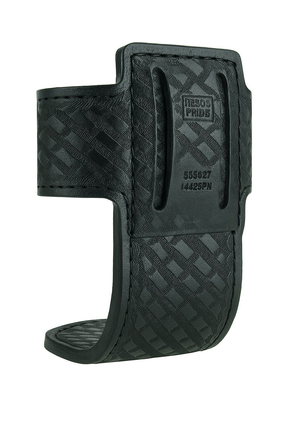 DUTY GEAR, BLACK AIR TEK BASKETWEAVE RADIO CASE (L-STYLE)