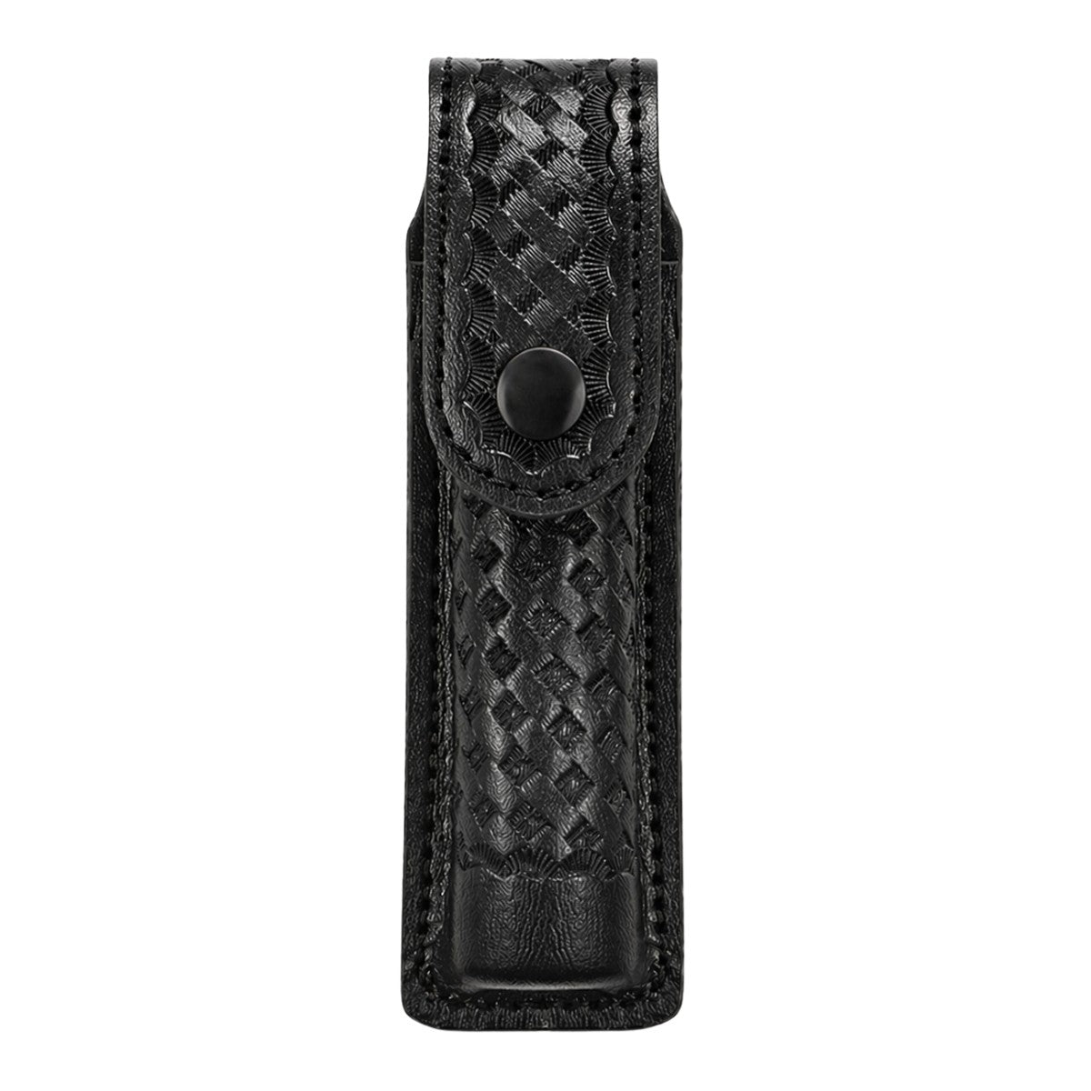 Duty Gear, Black Air Tek Basketweave Flashlight Holder, Compact