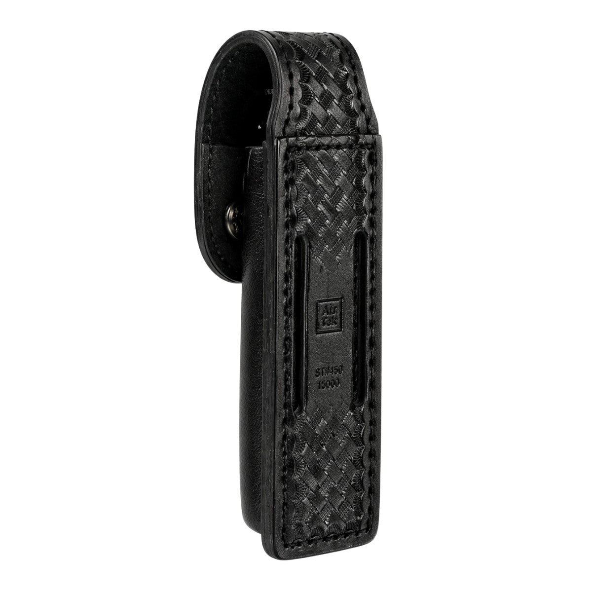 Duty Gear, Black Air Tek Basketweave Flashlight Holder, Compact
