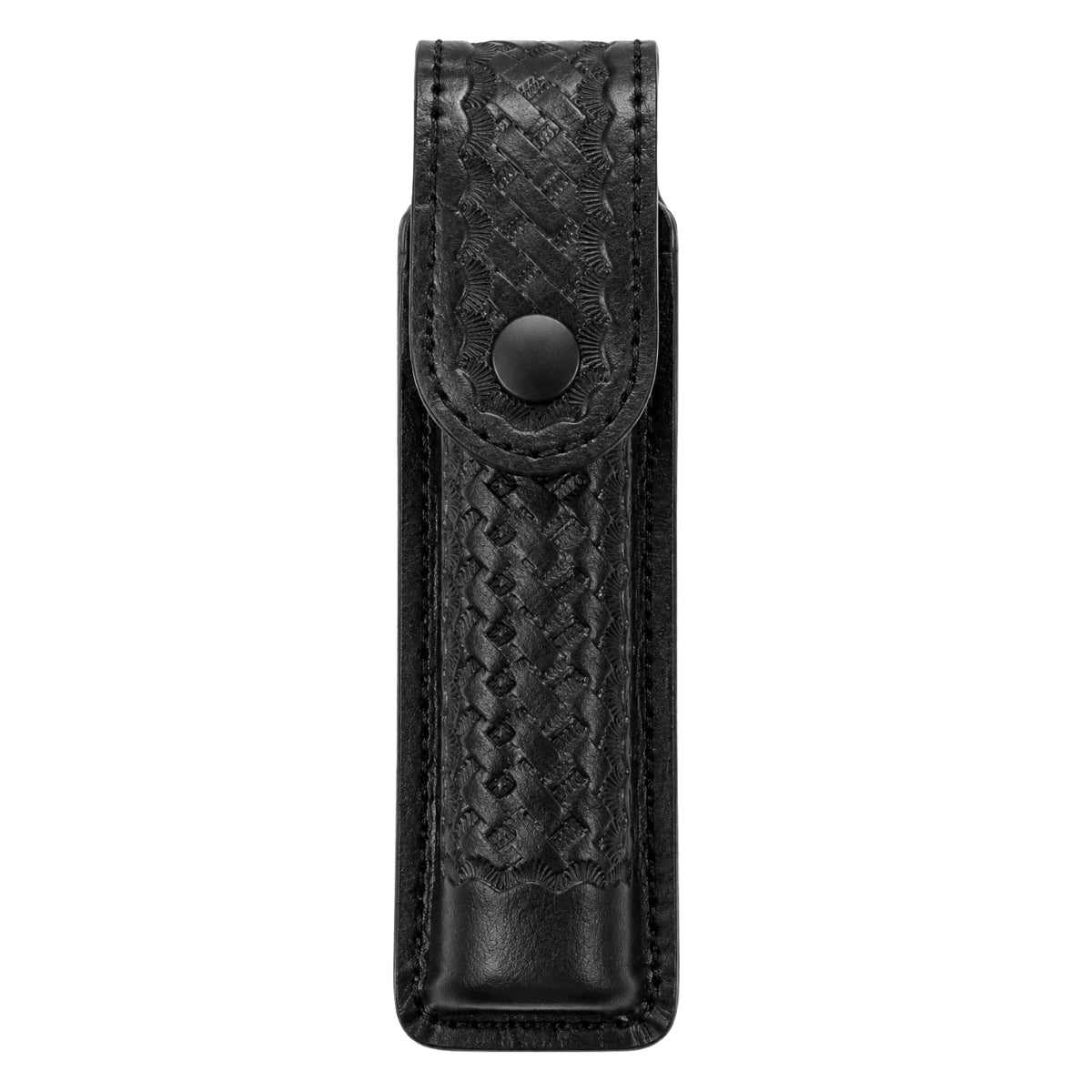 Duty Gear, Black Air Tek Basketweave Flashlight Holder, Small