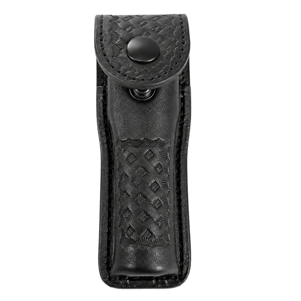 Duty Gear, Black Air Tek Basketweave Flashlight Holder, Small