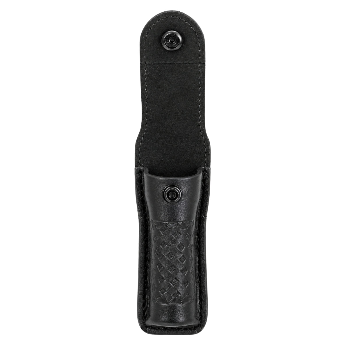 Duty Gear, Black Air Tek Basketweave Flashlight Holder, Small