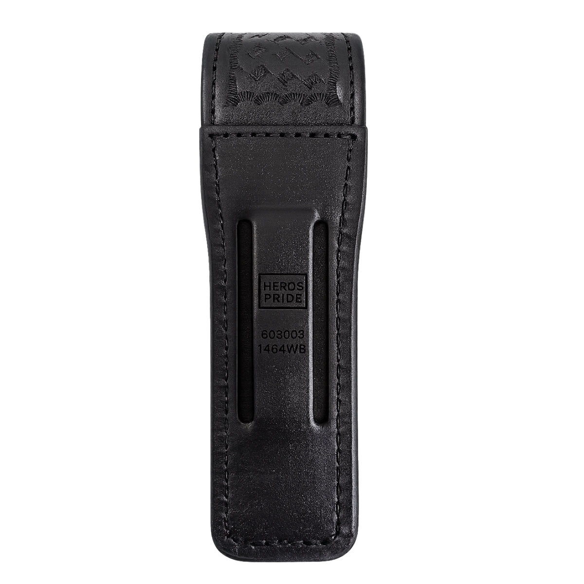 Duty Gear, Black Air Tek Basketweave Flashlight Holder, Small