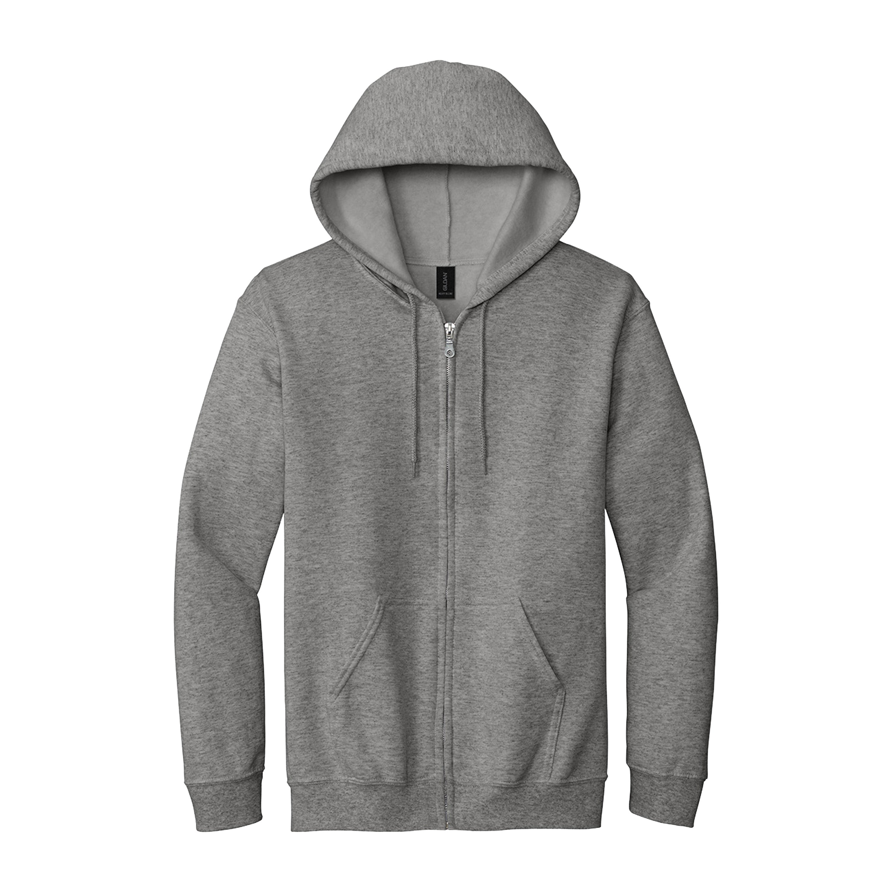 Gildan Heavy Full Zip Hooded Sweater