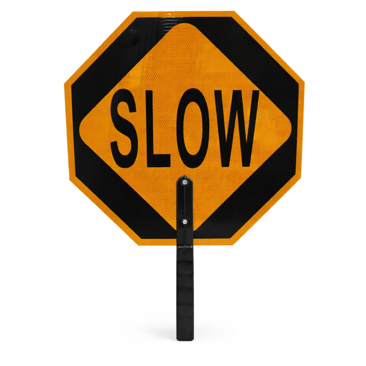 2W Red Stop Sign  18" Stop/Slow W/ Paddle