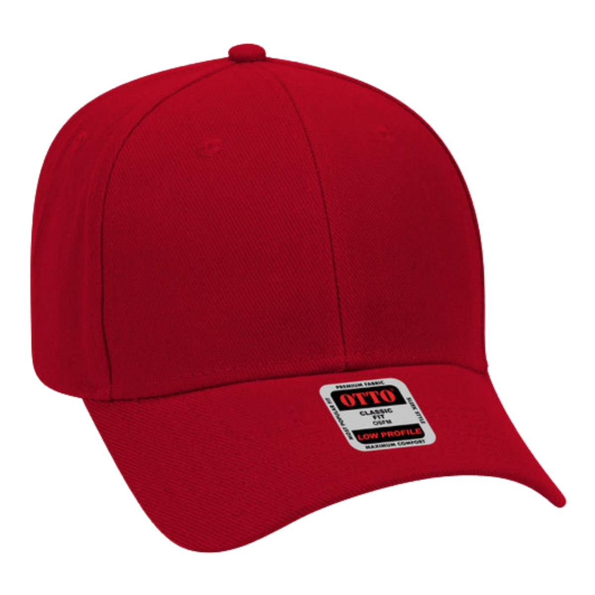 Otto Poly/Wool Twill Velcro Back Ballcap