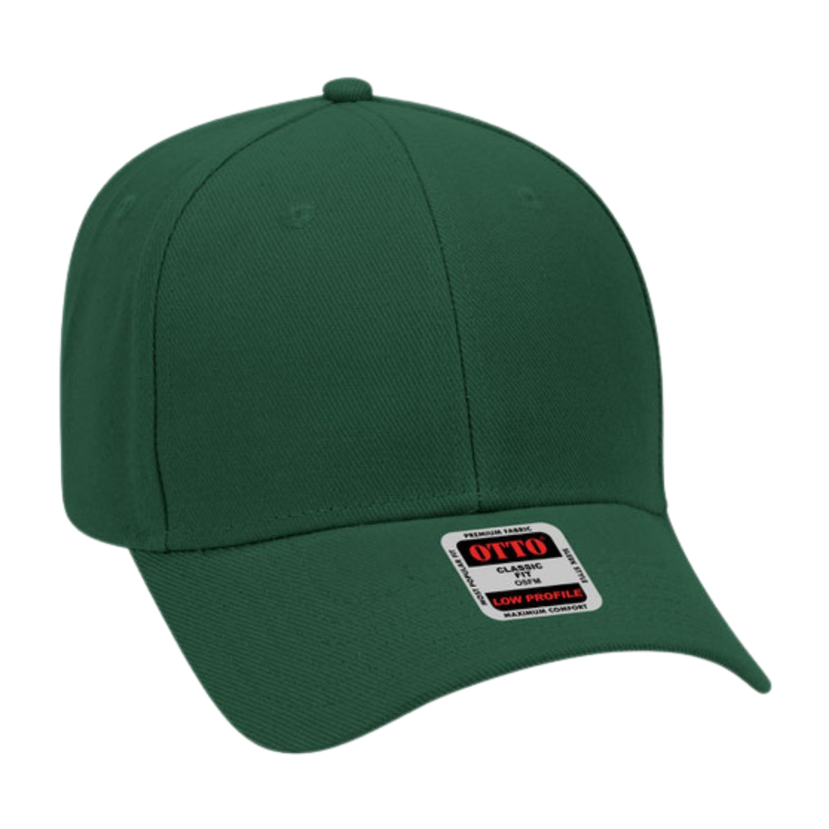 Otto Poly/Wool Twill Velcro Back Ballcap