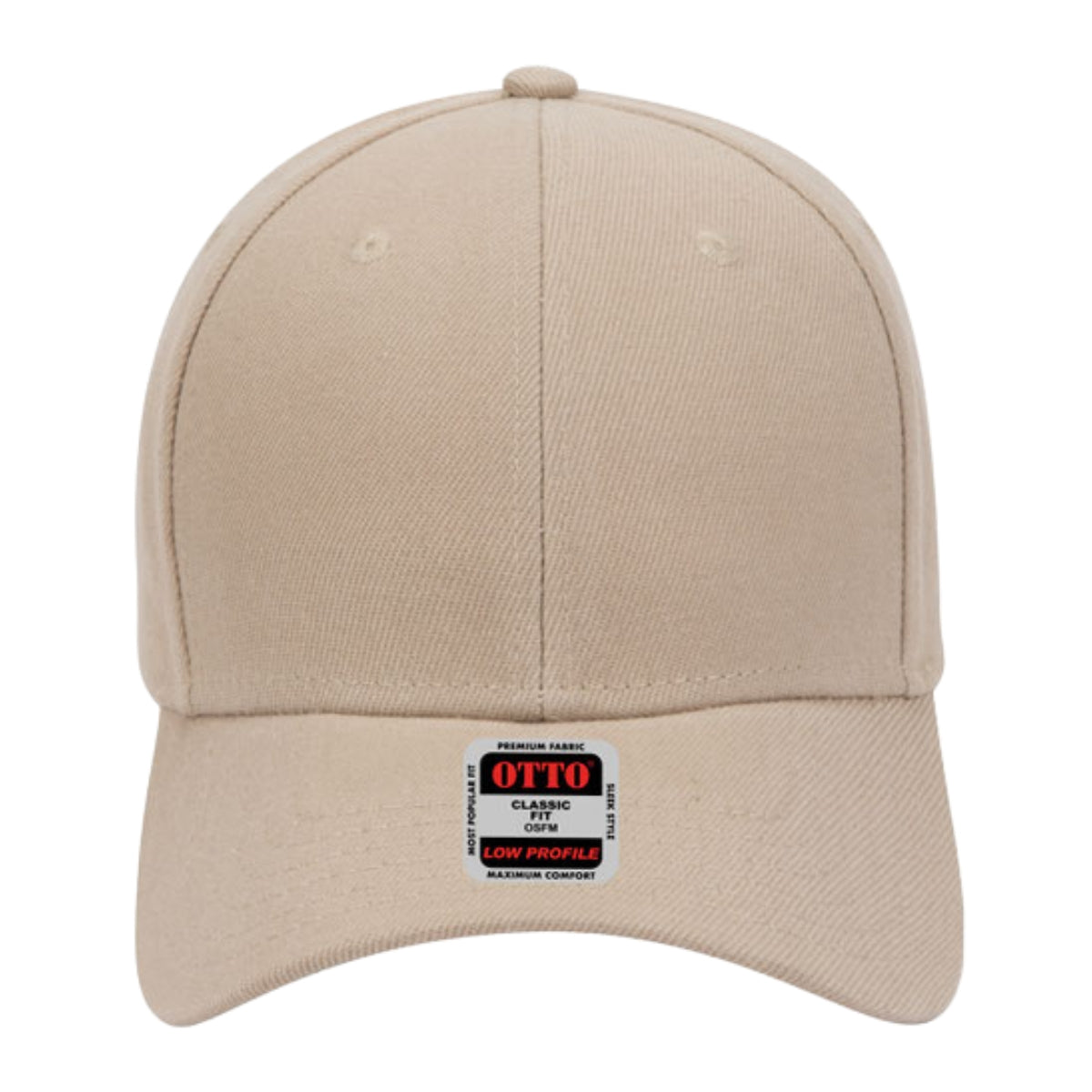 Otto Poly/Wool Twill Velcro Back Ballcap