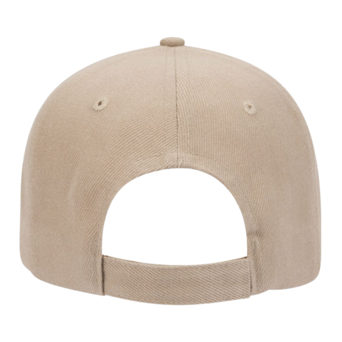 Otto Poly/Wool Twill Velcro Back Ballcap
