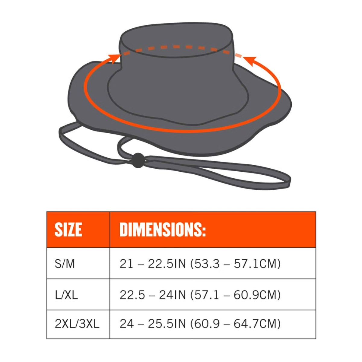 Ergodyne Hi Viz Lime Ranger Style Hat