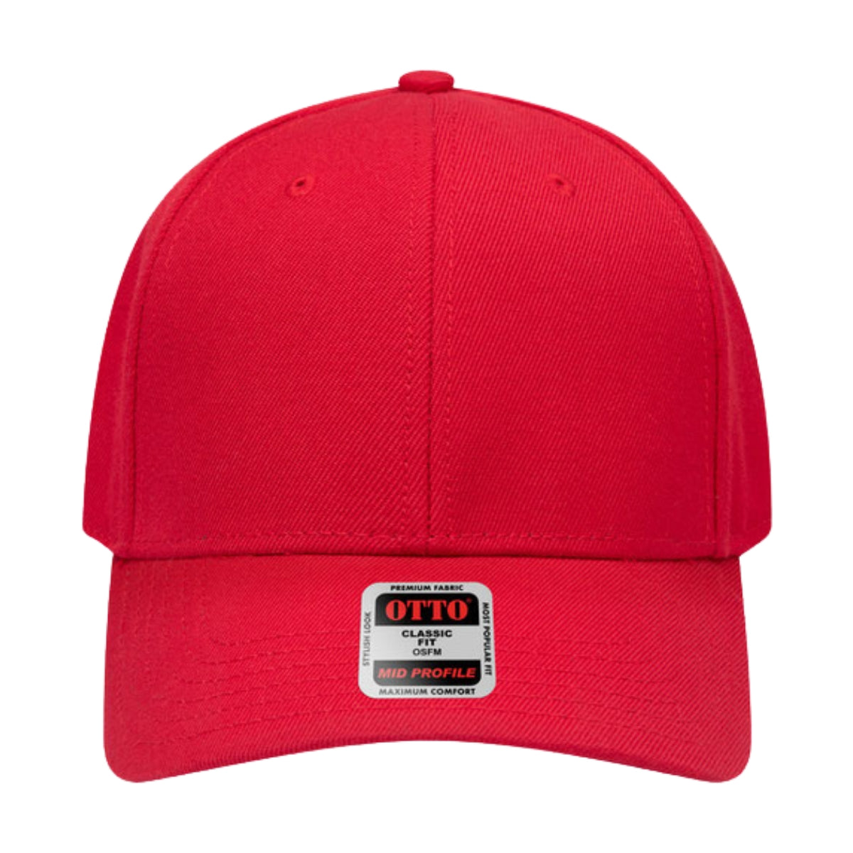 Otto Wool Blend Mid Profile Snap Back Ballcap
