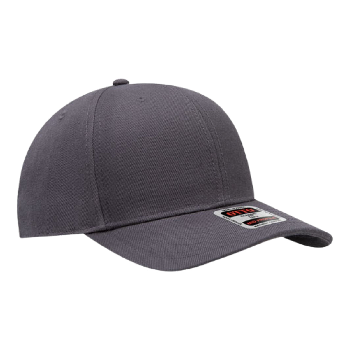 Otto Wool Blend Mid Profile Snap Back Ballcap