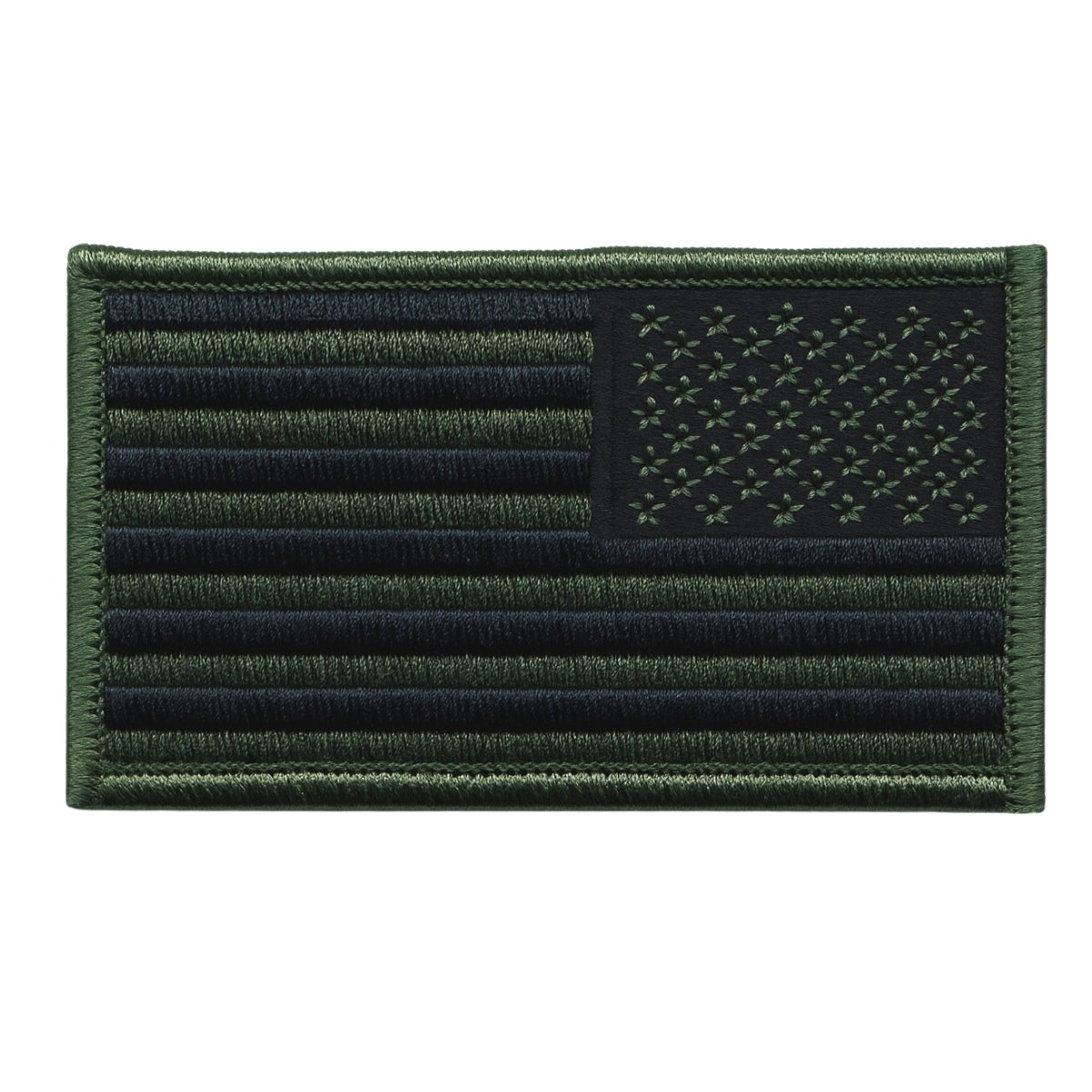 U.S. Flag Patch Reverse - 3 1/4 X 1 13/16 Inch