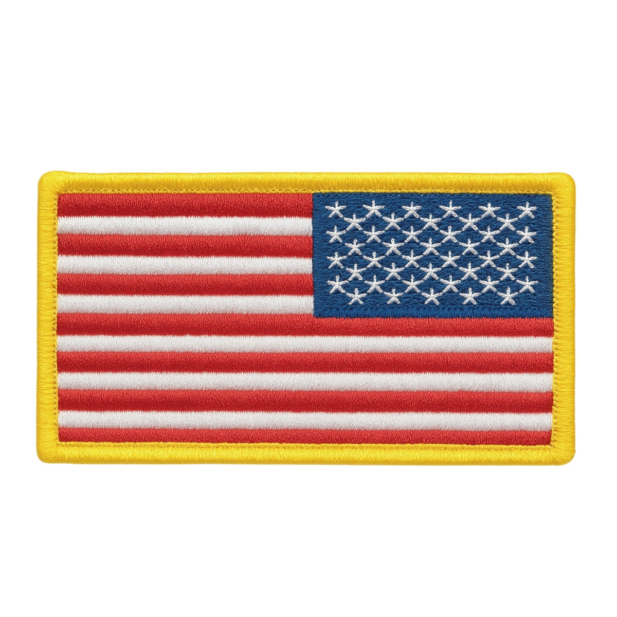 U.S. Flag Patch Reverse - 3 1/4 X 1 13/16 Inch