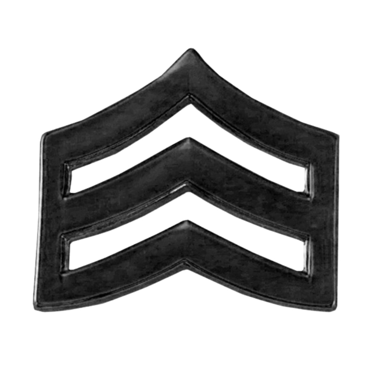 Heros Pride SGT Pointed Metal Pin 1" (Pair)