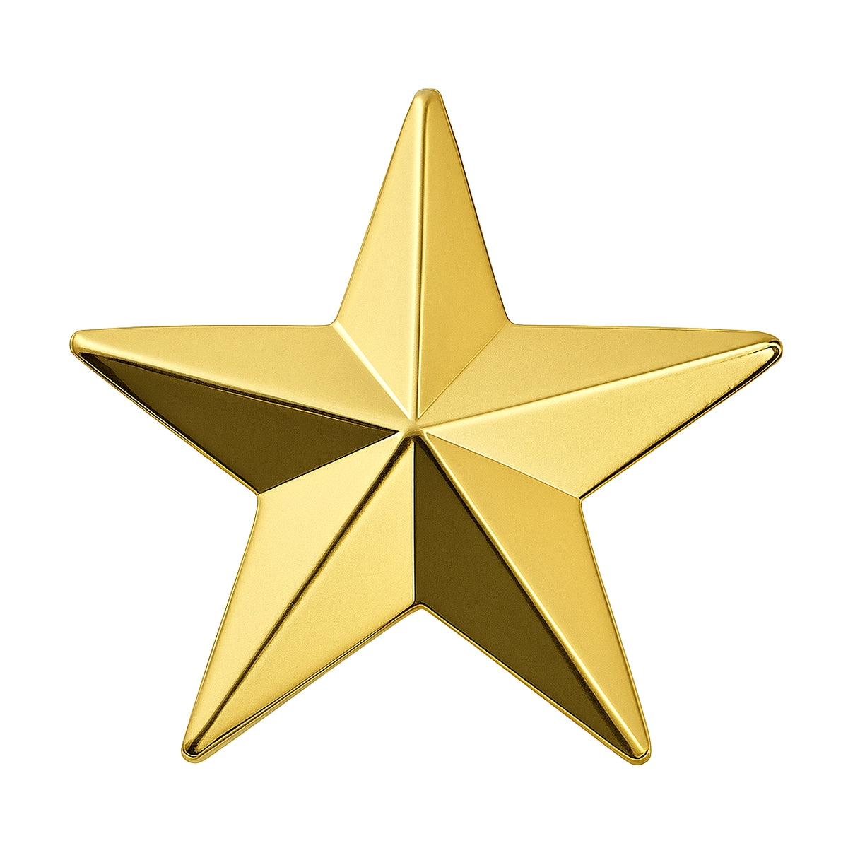 Heros Pride 1-Star Metal Pin  3/18"