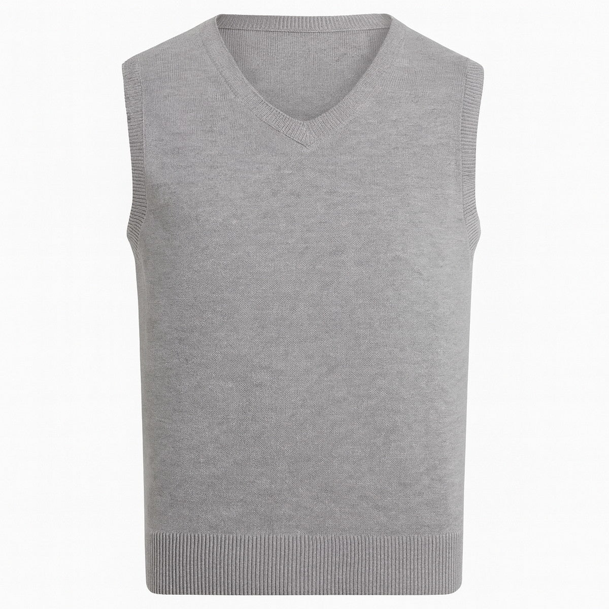Edwards V-Neck Sleeveless Acrylic Sweater