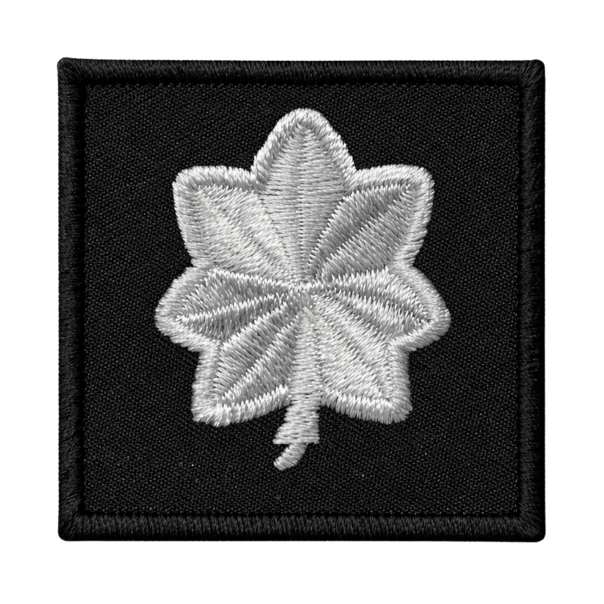 Collar Rank Sew On Major Gold / Black 11/2" X 11/2"