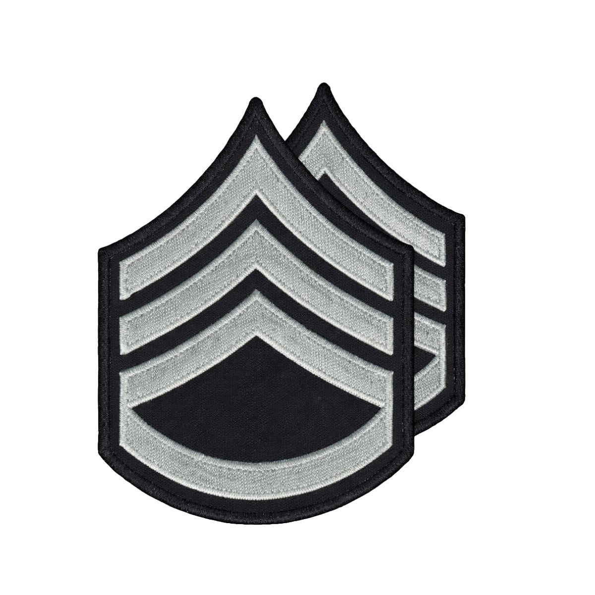 SGT 2 (3+ Rocker) Sew On Cloth Rank (Pair)