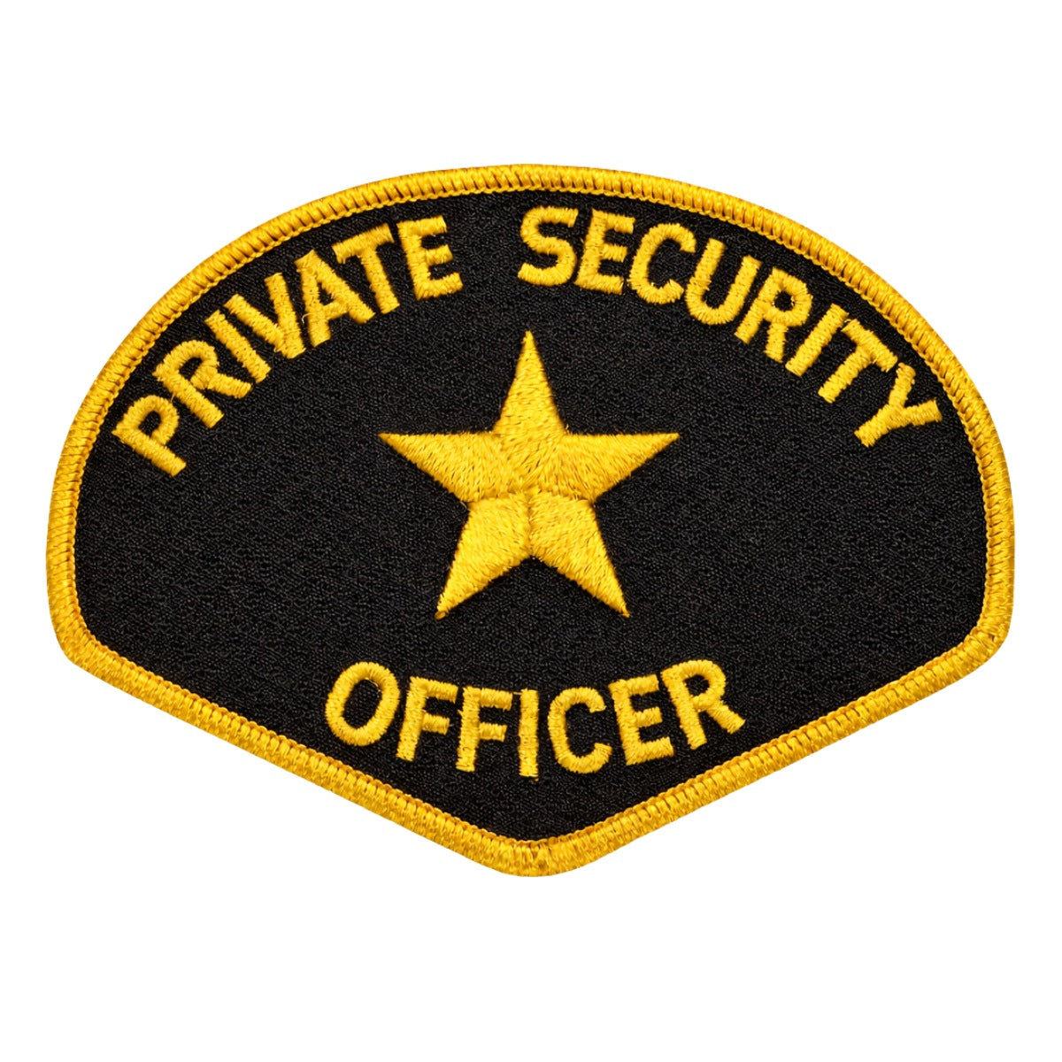 Heros Pride "PRIVATE SECURITY OFFICER" Shoulder Patch  4 3/4 x 3 3/4"