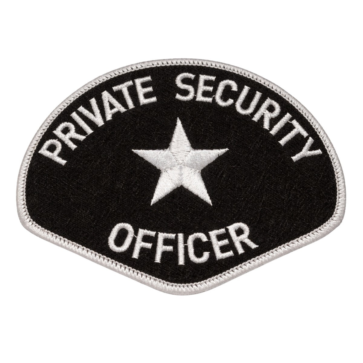 Heros Pride "PRIVATE SECURITY OFFICER" Shoulder Patch  4 3/4 x 3 3/4"