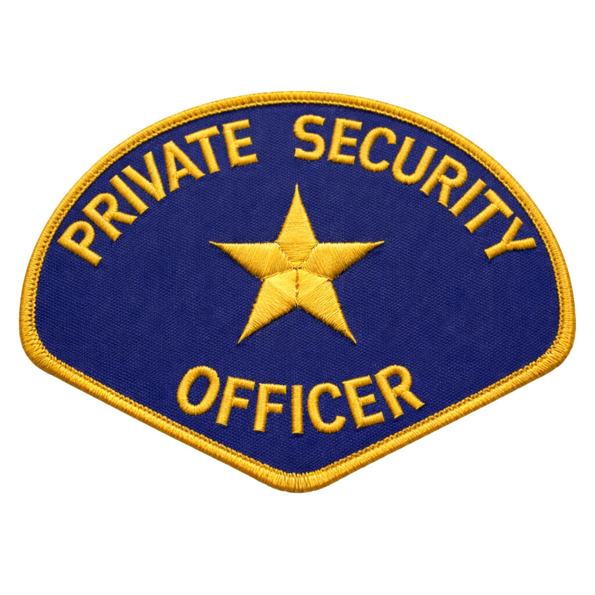 Heros Pride "PRIVATE SECURITY OFFICER" Shoulder Patch  4 3/4 x 3 3/4"