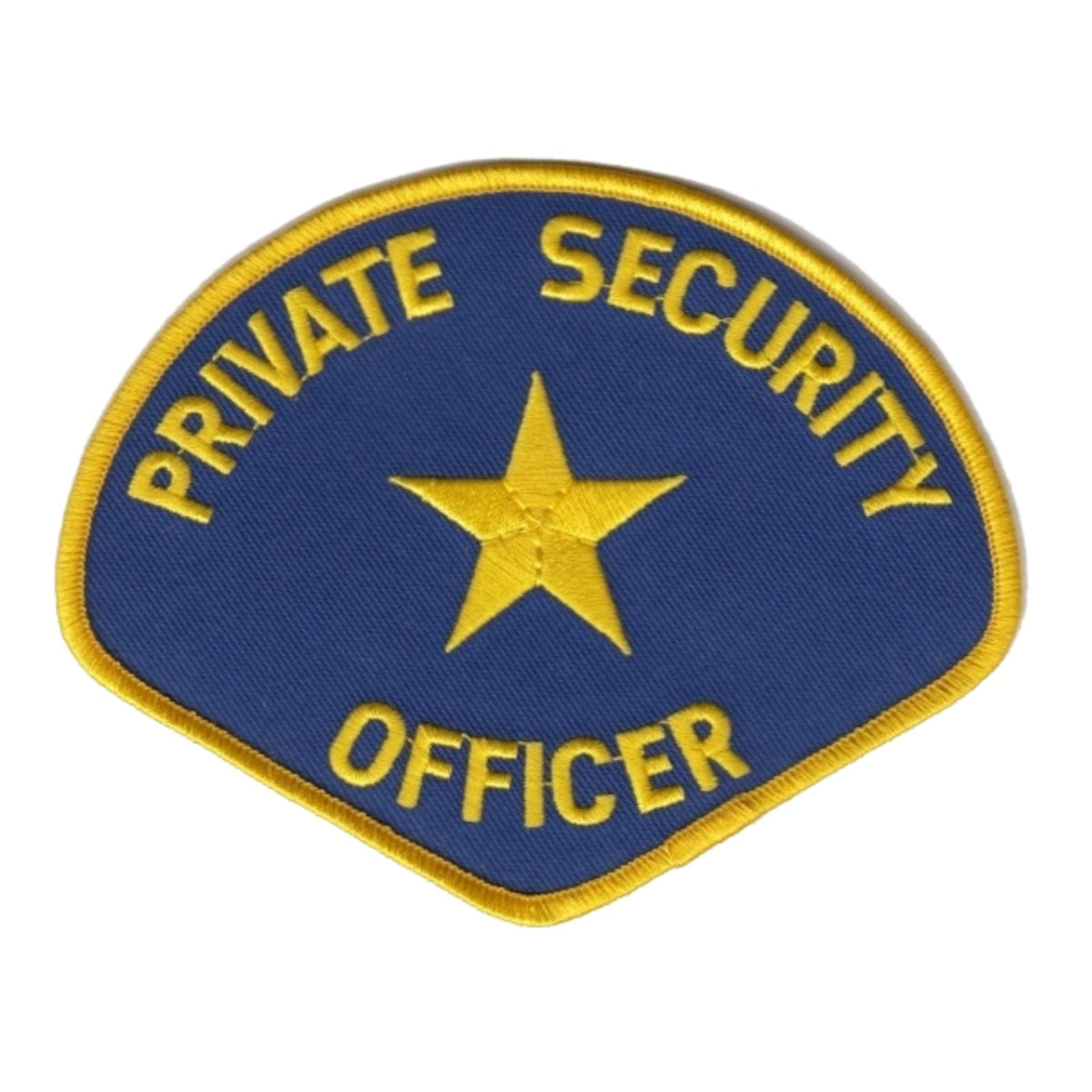 Heros Pride "PRIVATE SECURITY OFFICER" Shoulder Patch  4 3/4 x 3 3/4"