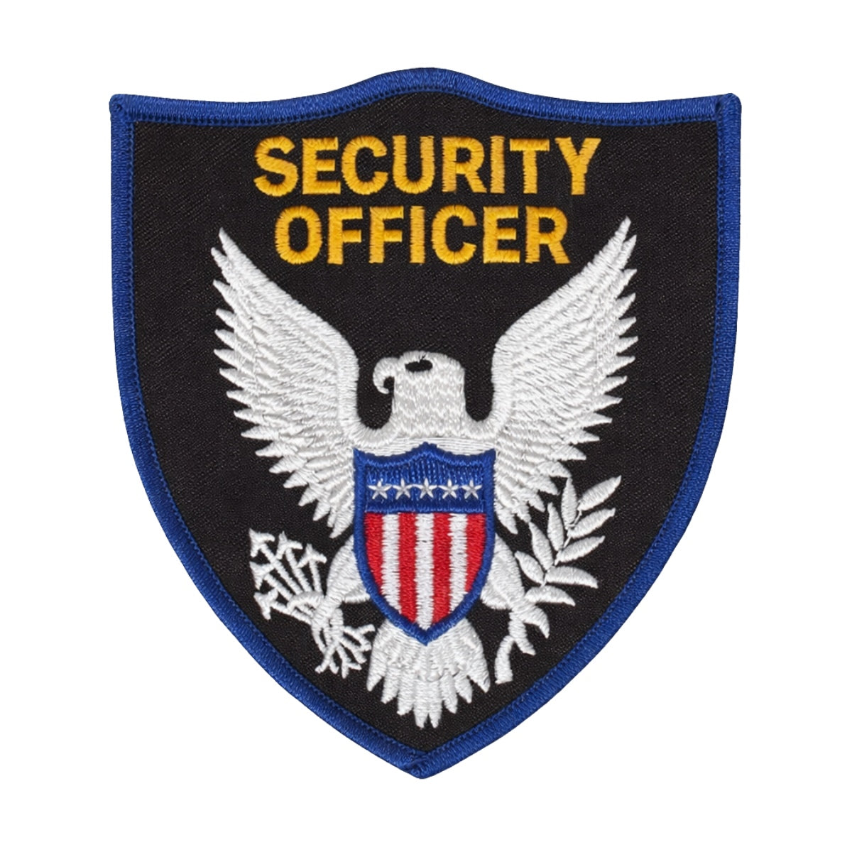 Heros Pride Security Officer Shoulder Patch - 3 3/4 X 4 3/8 Inch