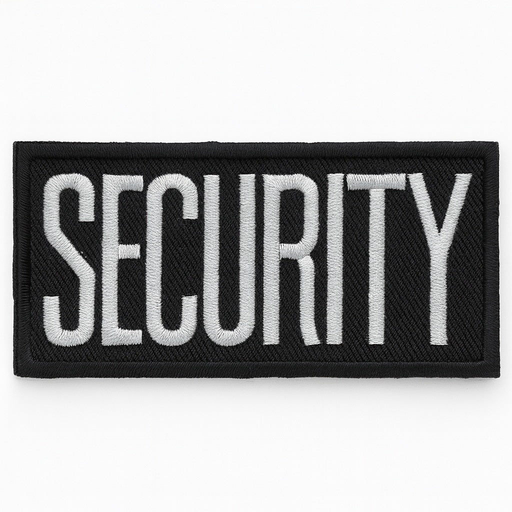 Heros Pride Security Chest Patch - 4 X 2 Inch W/ Heat Seal