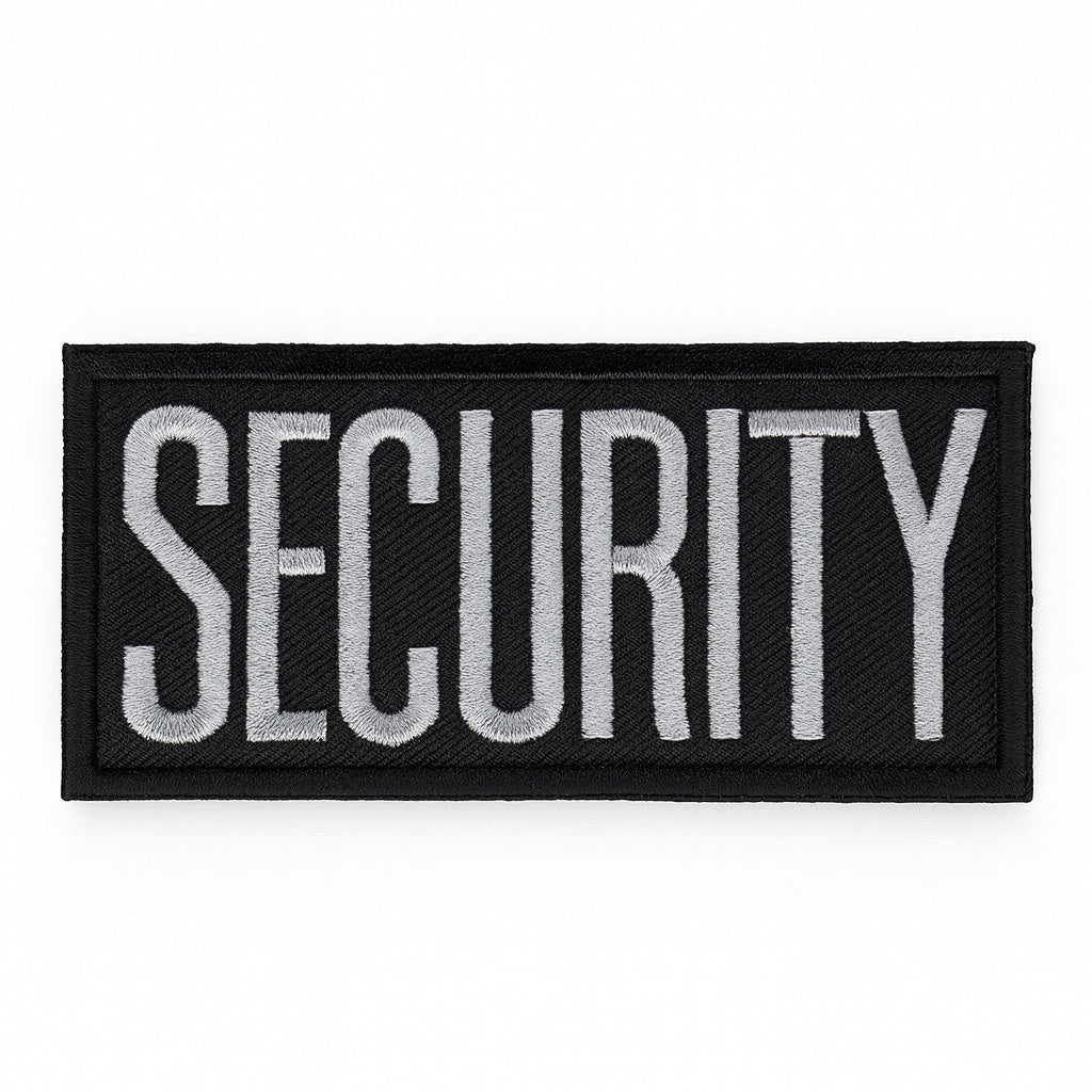 Heros Pride Security Chest Patch - 4 X 2 Inch W/ Heat Seal