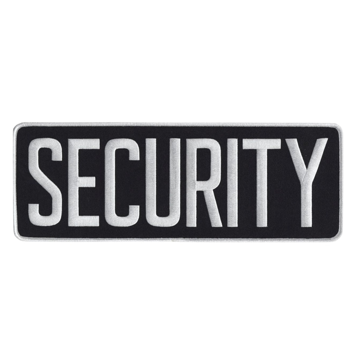 Back Patch "SECURITY" 11" x 4"