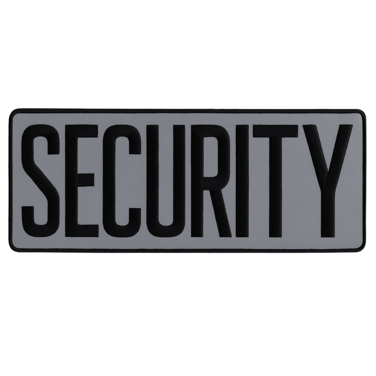 Back Patch "SECURITY" 11" x 4"