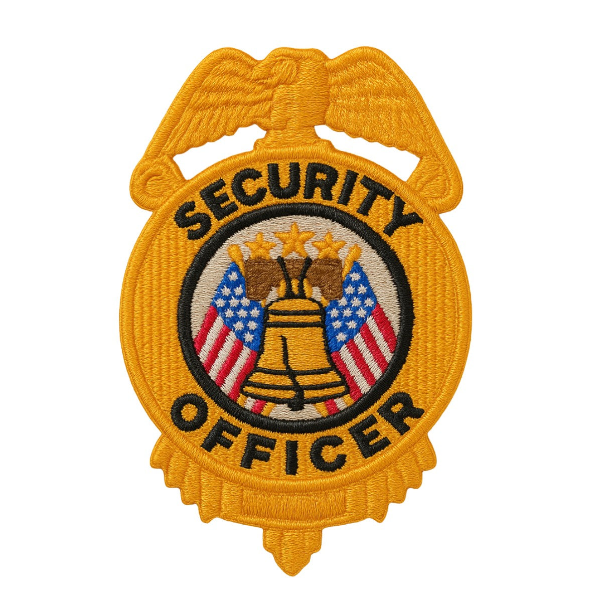 Heros Pride Security Officer Chest Badge Patch