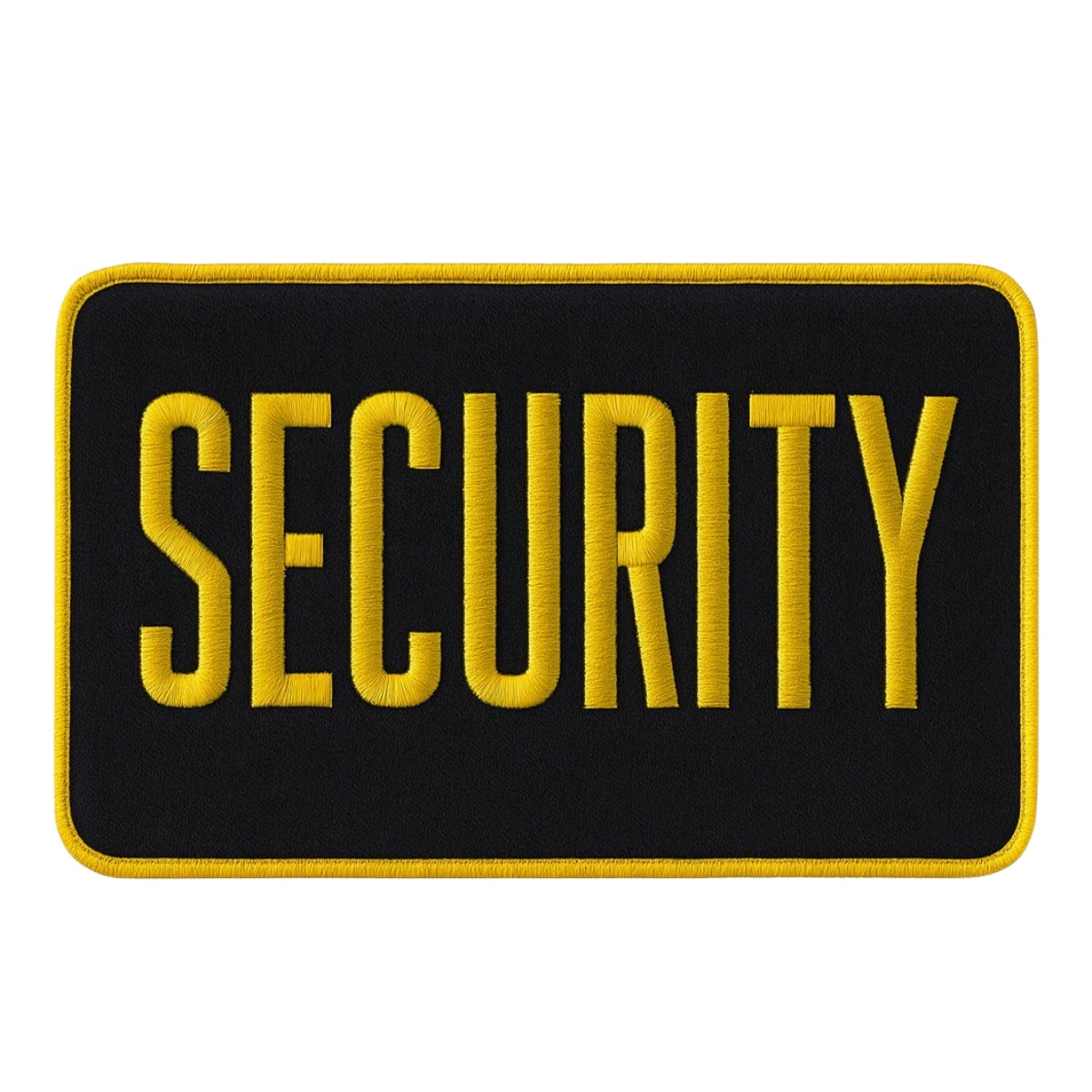 Heros Pride "SECURITY" Back Patch  9" x 5"