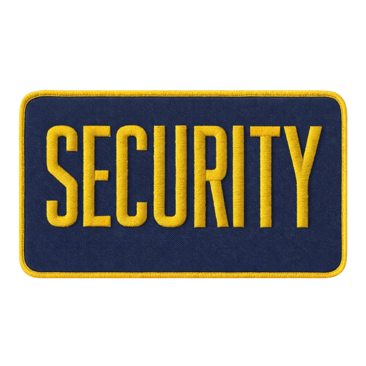 Heros Pride "SECURITY" Back Patch  9" x 5"