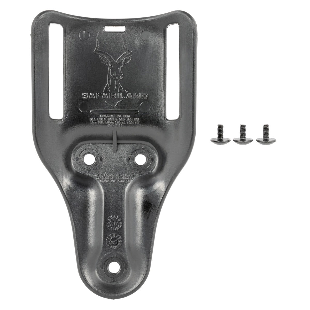 HOLSTER ACCESSORY, BLACK SAFARILAND MID RIDE UNIVERSAL BELT LOOP - 2 IN BELT WIDTH